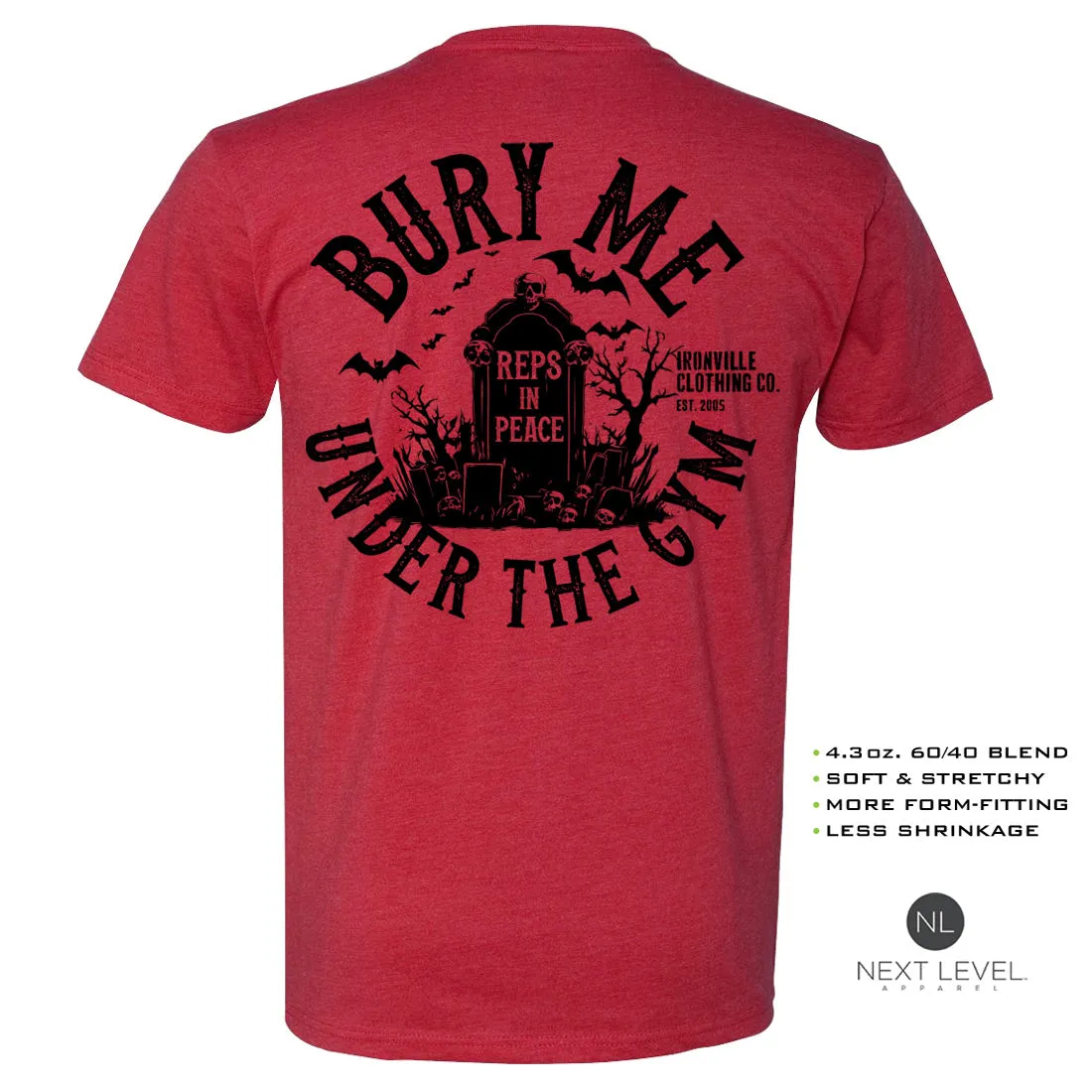Ironville UNDER THE GYM Soft-Blend Gym T-shirt