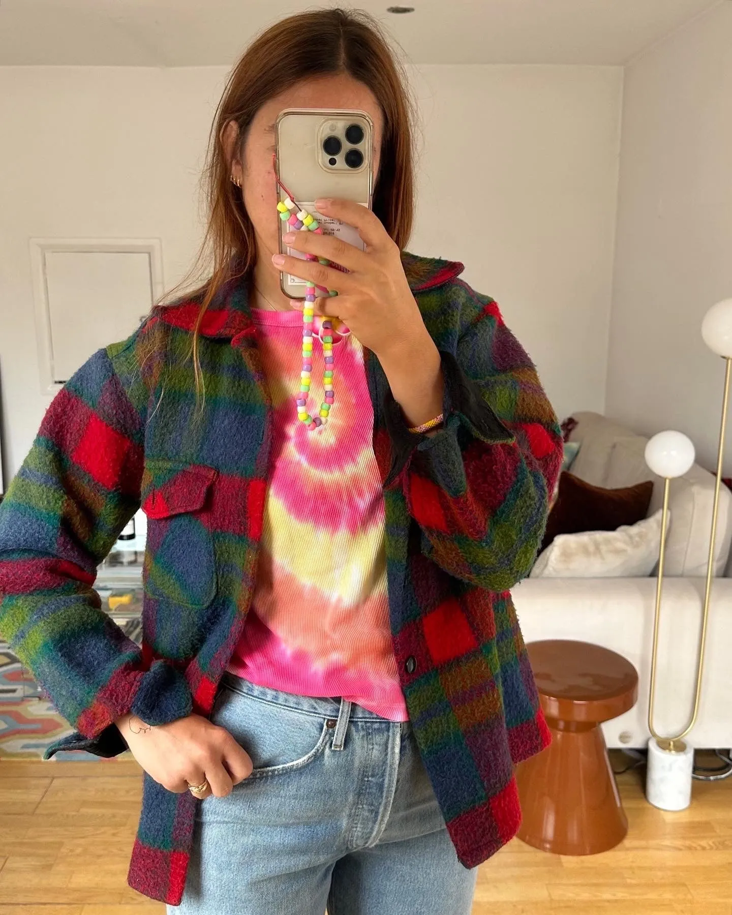 Jane ribbed Tie Dye T-Shirt S/M