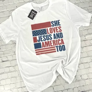 Jesus & America Tee