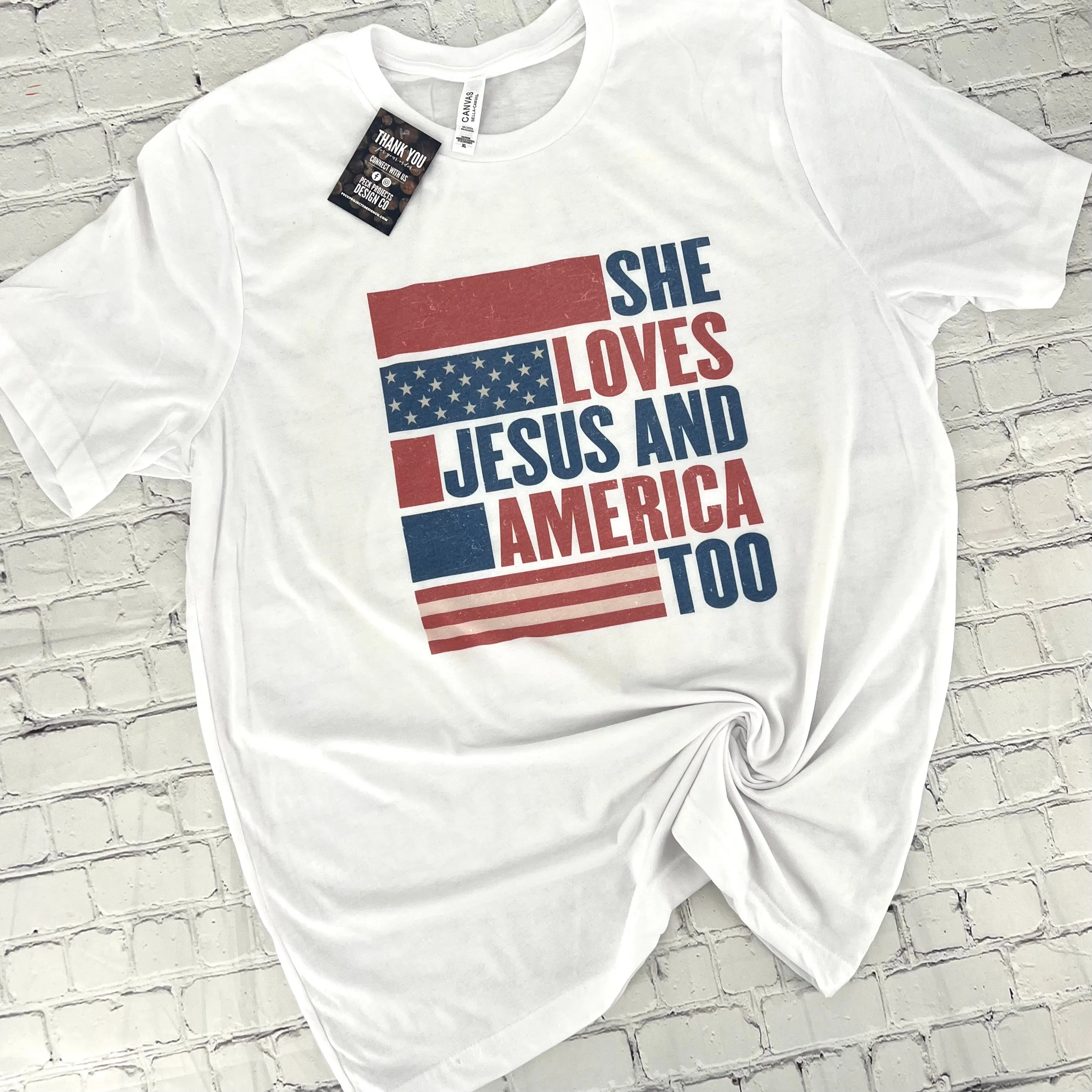 Jesus & America Tee