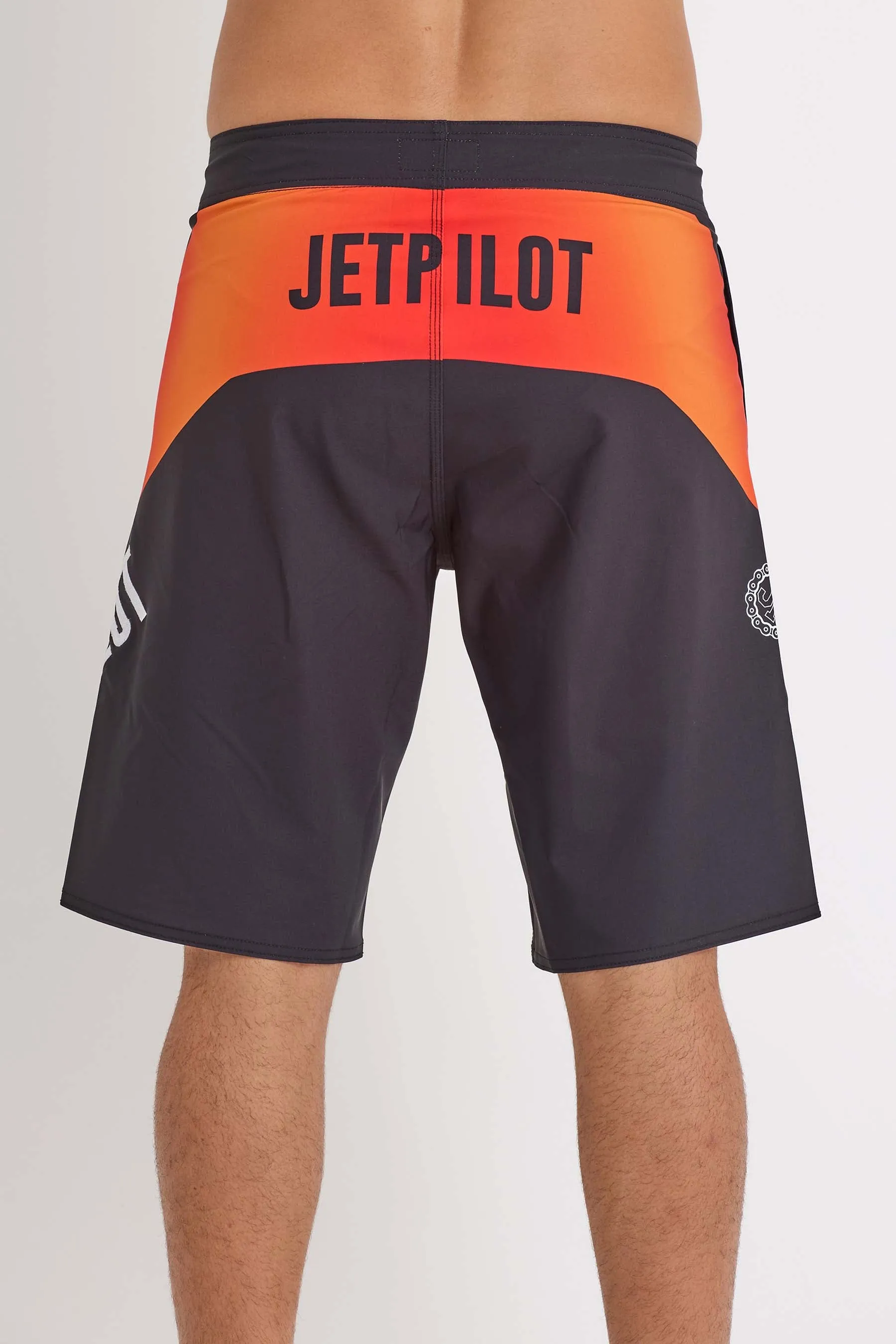 Jetpilot Vintage Flames Boardshort - Black