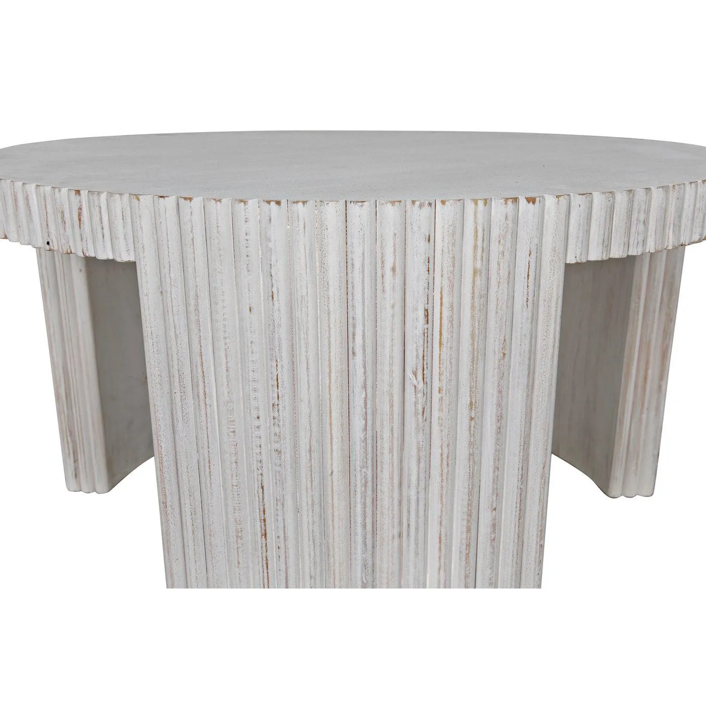 Jgor Side/Coffee Table, White Wash