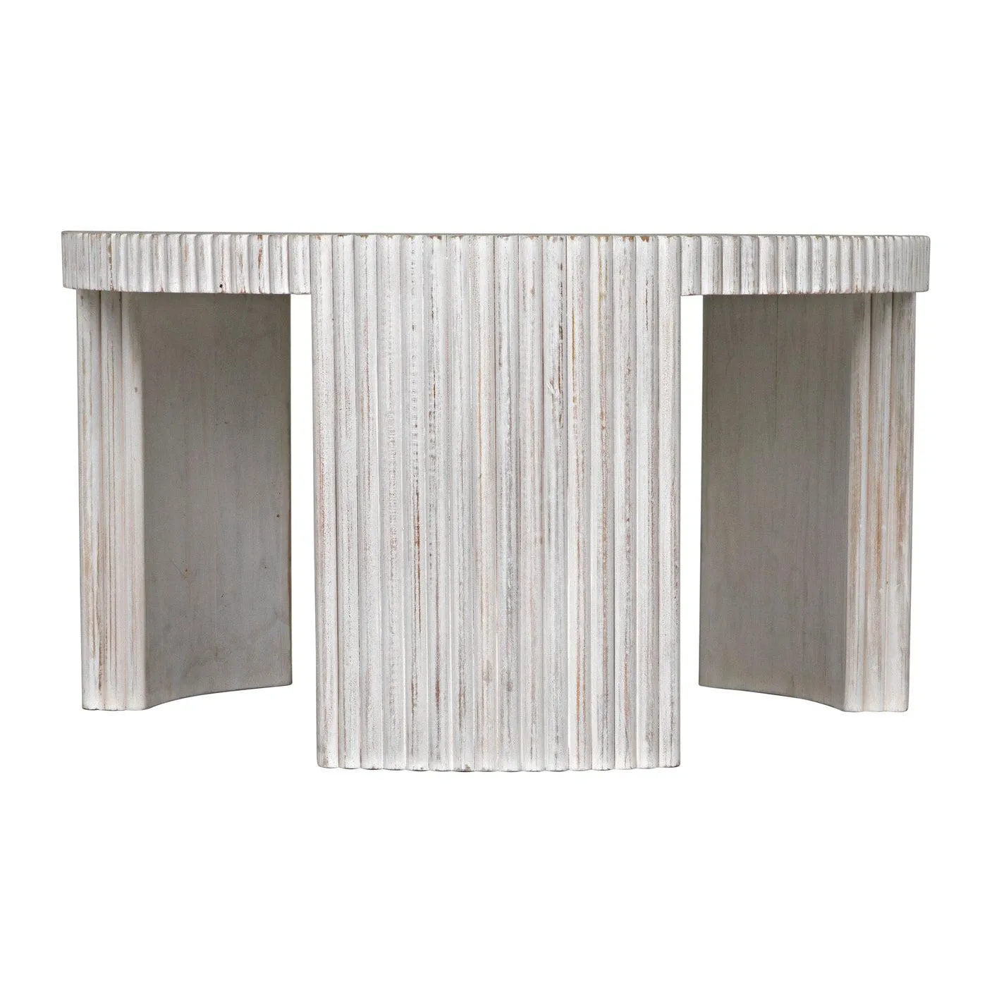 Jgor Side/Coffee Table, White Wash