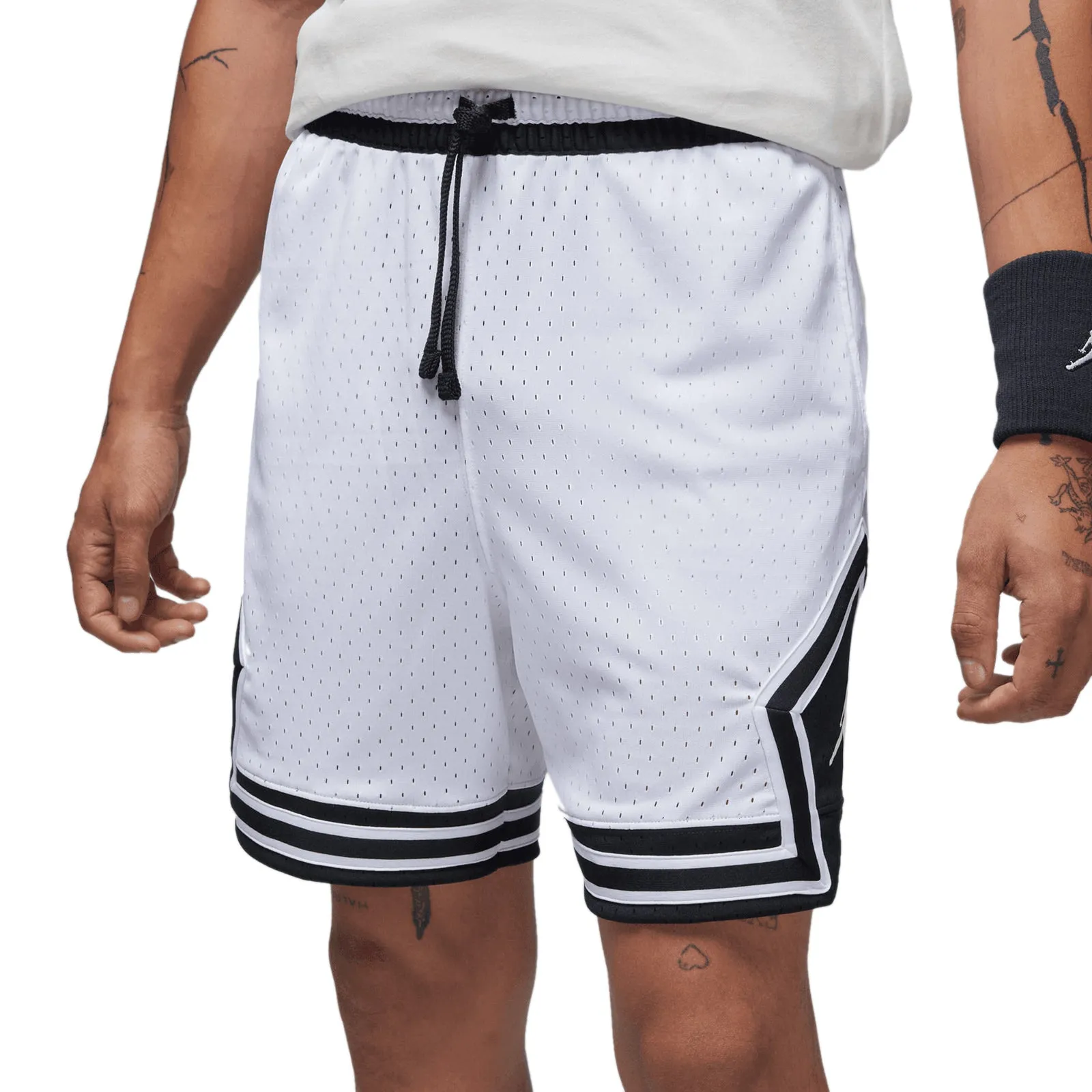 Jordan Sport Dri-FIT Diamond Shorts - White