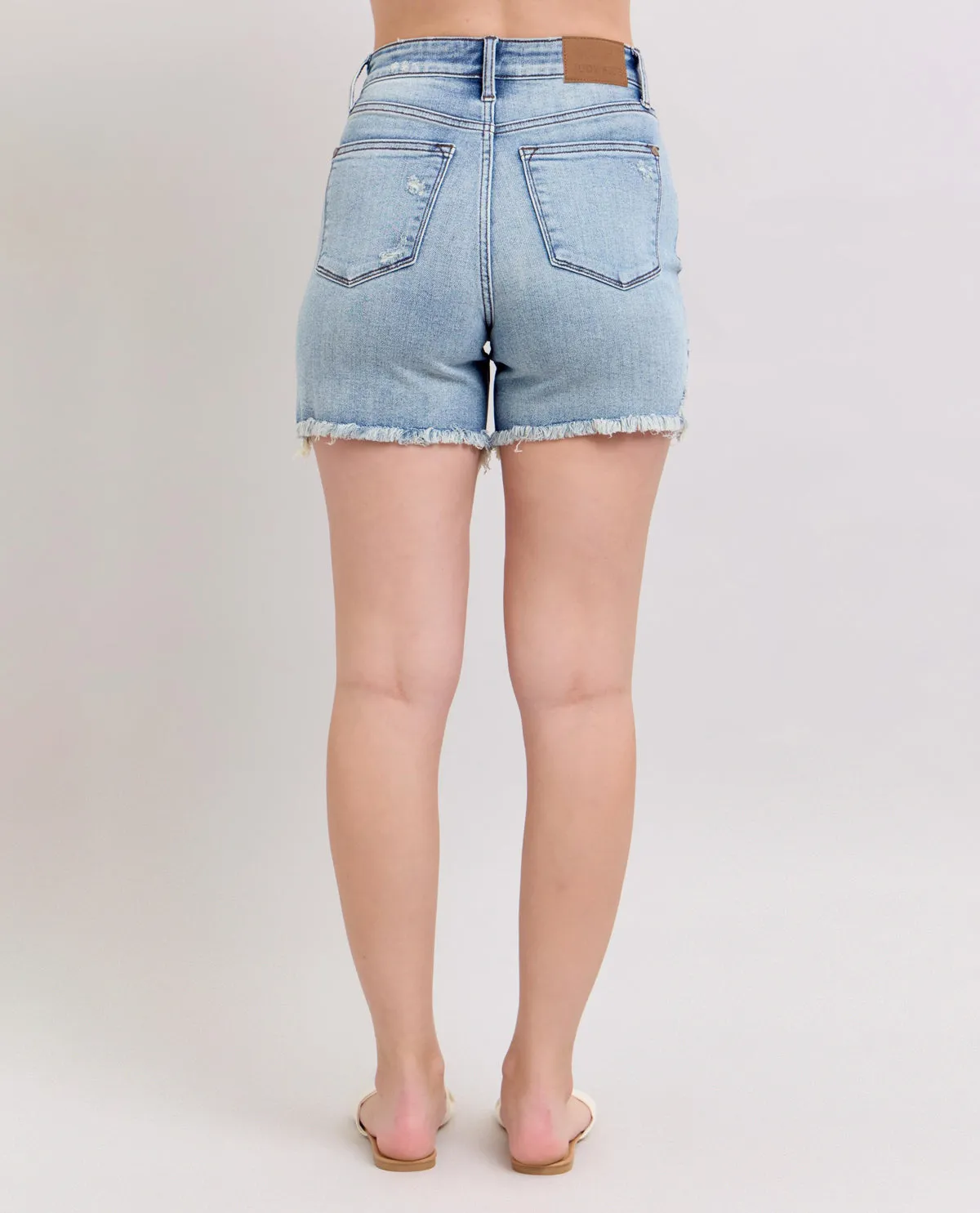Judy Blue High Waist Destroy Shorts