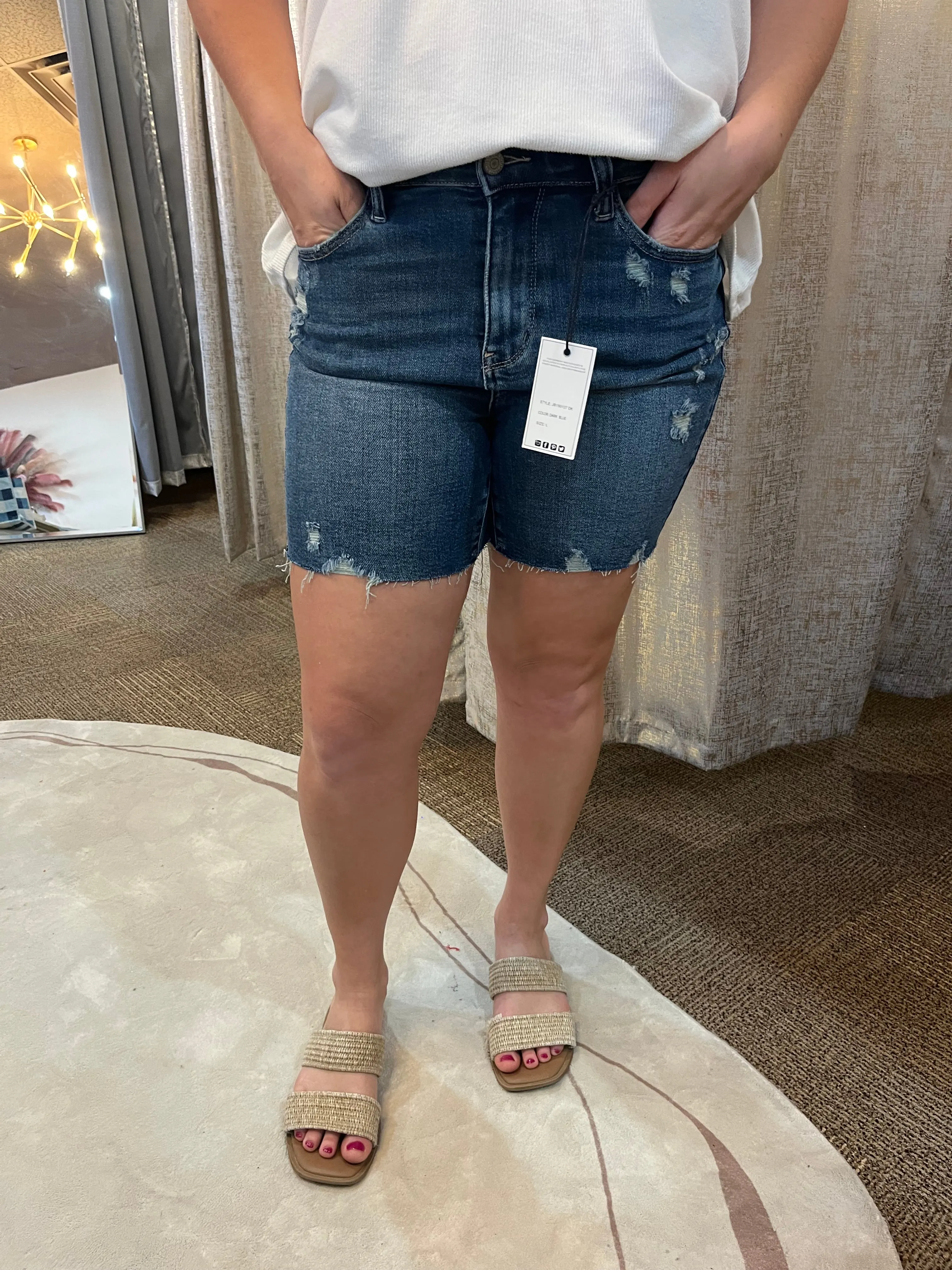 Judy Blue HW Mild Destroy Cut Offs