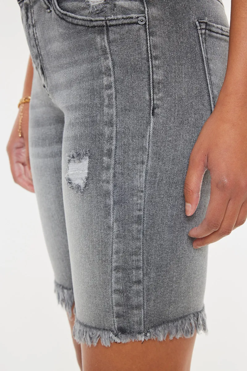 KanCan® Desi Mid Rise Bermuda Shorts