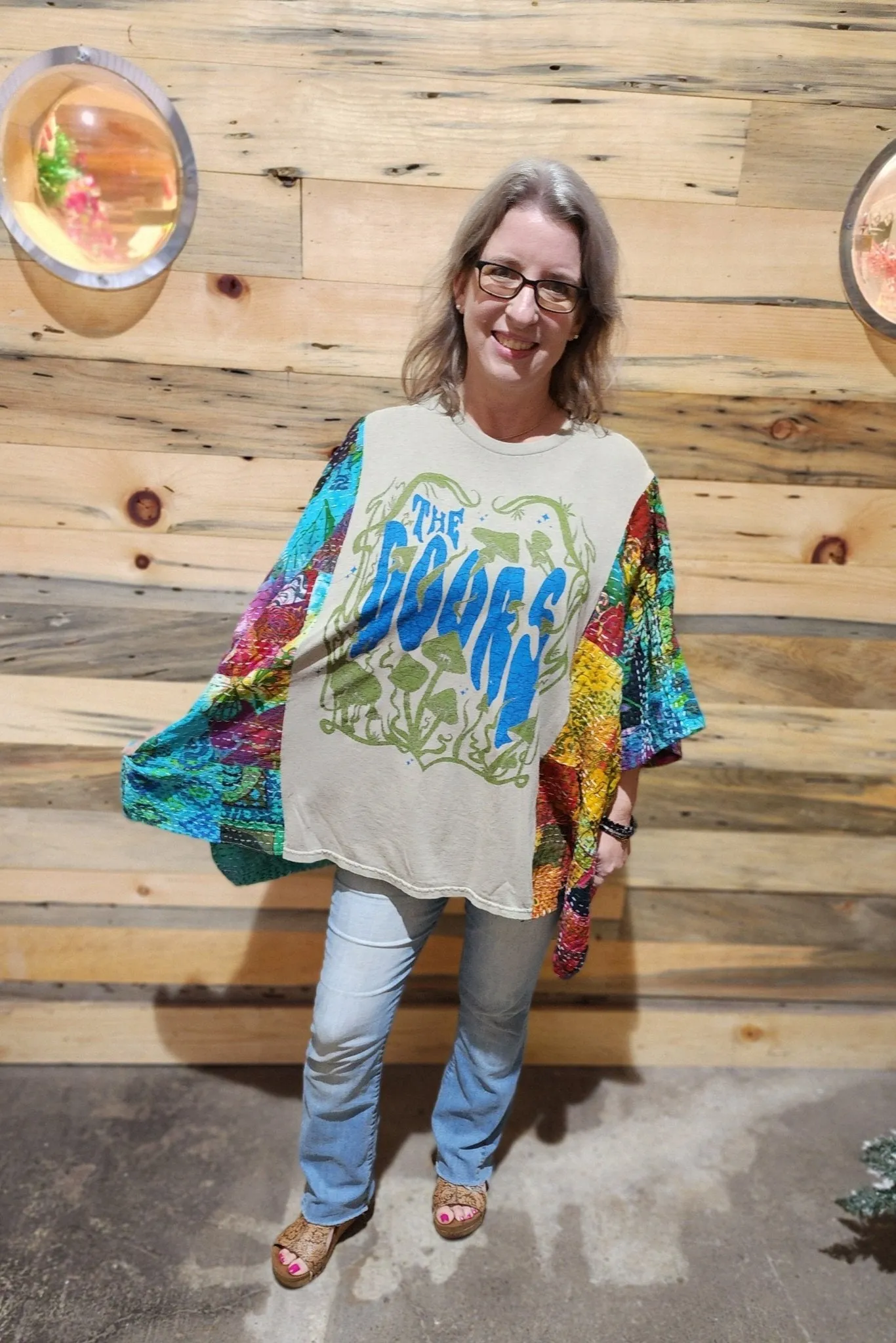 Kantha Poncho Band Tee’s - scroll to see more!