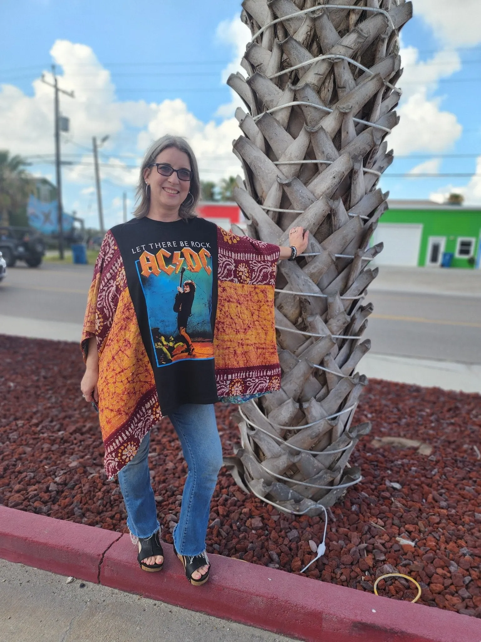 Kantha Poncho Band Tee’s - scroll to see more!