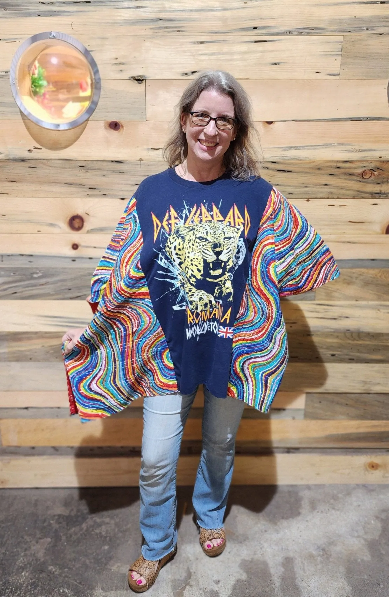 Kantha Poncho Band Tee’s - scroll to see more!