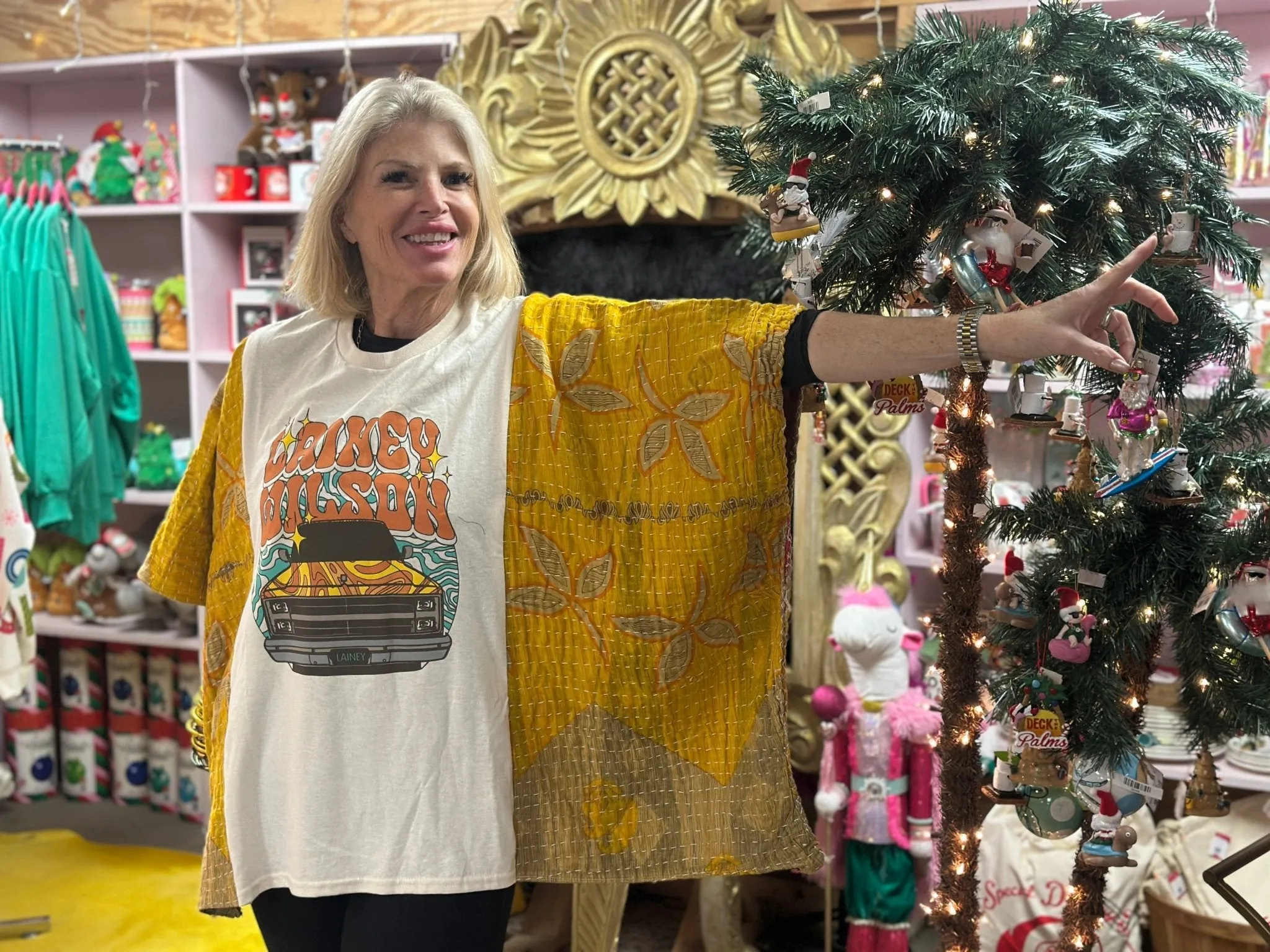 Kantha Poncho Band Tee’s - scroll to see more!