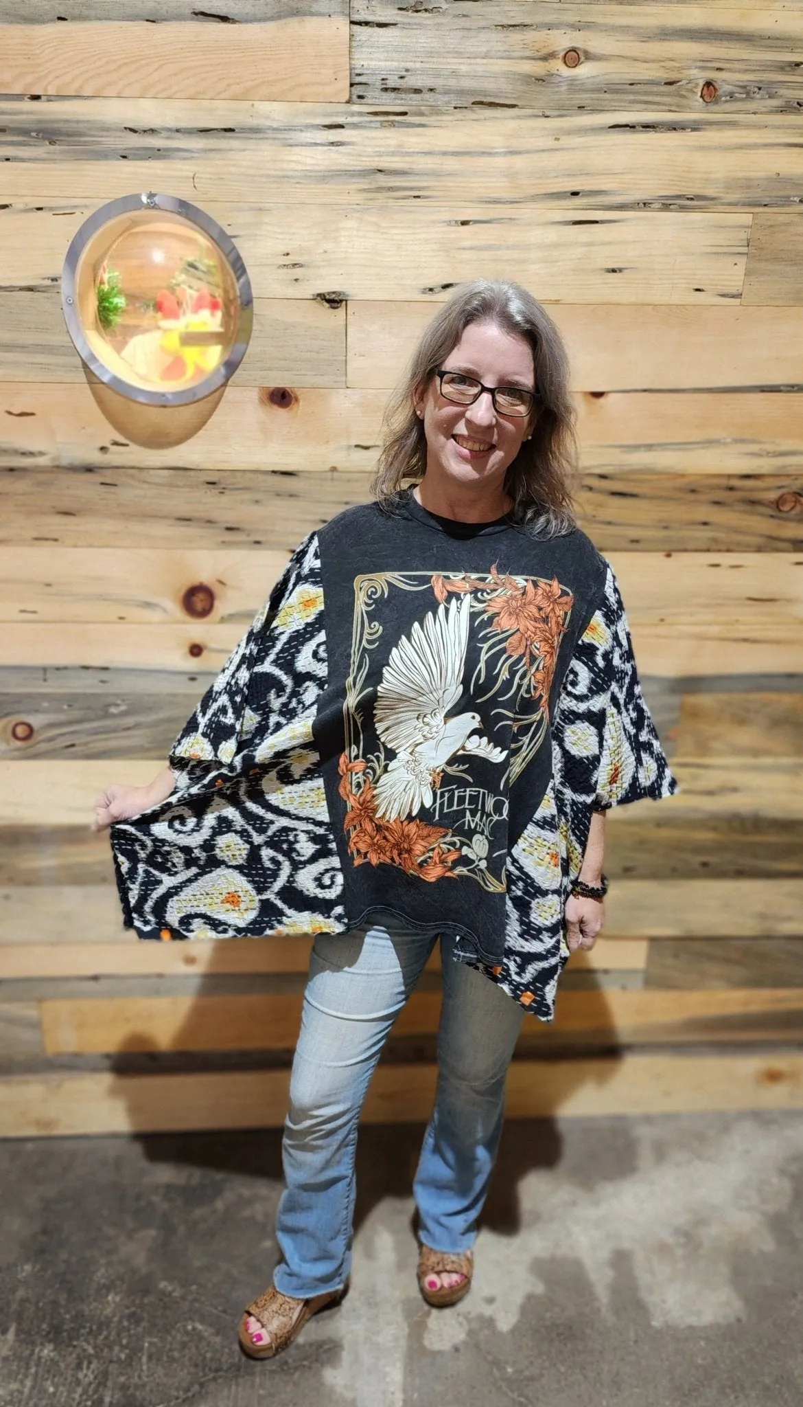 Kantha Poncho Band Tee’s - scroll to see more!