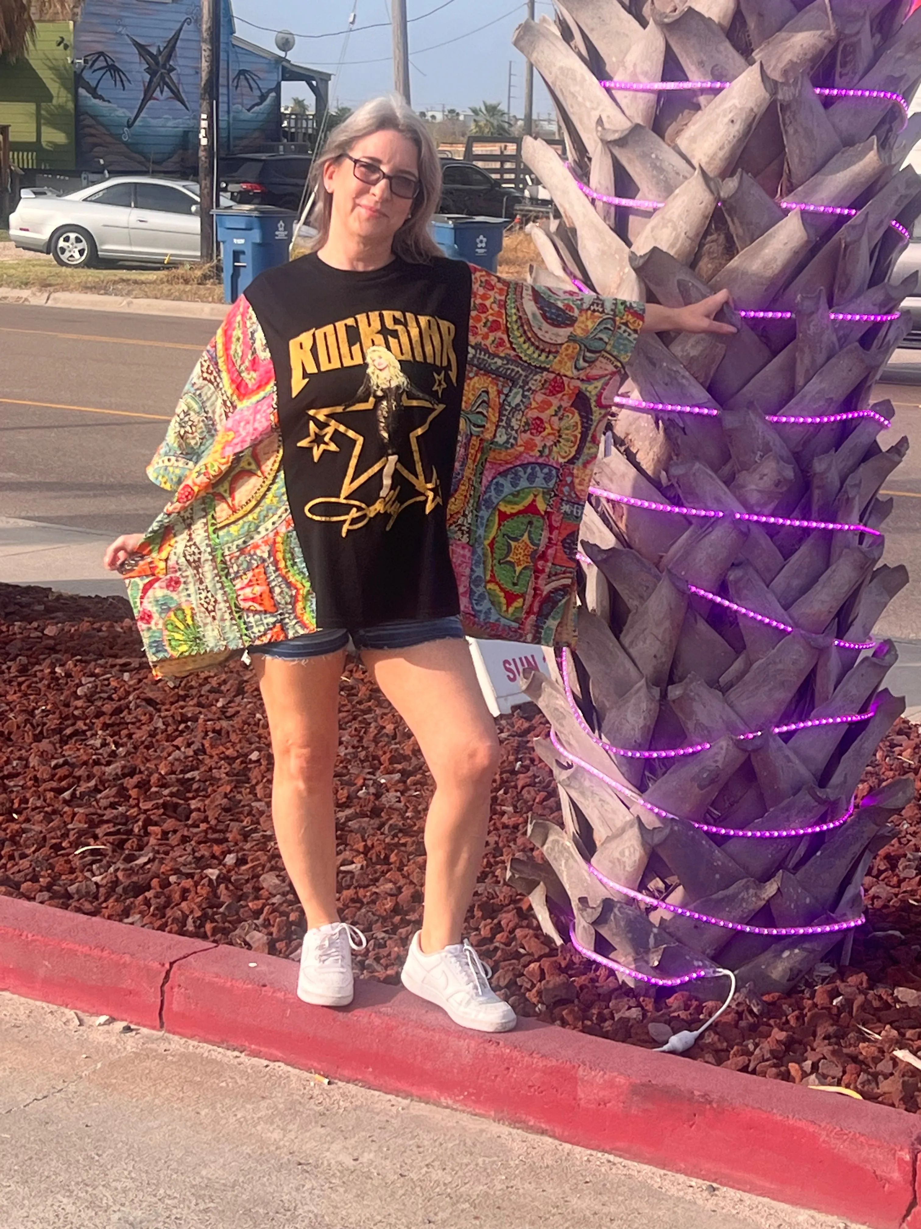Kantha Poncho Band Tee’s - scroll to see more!