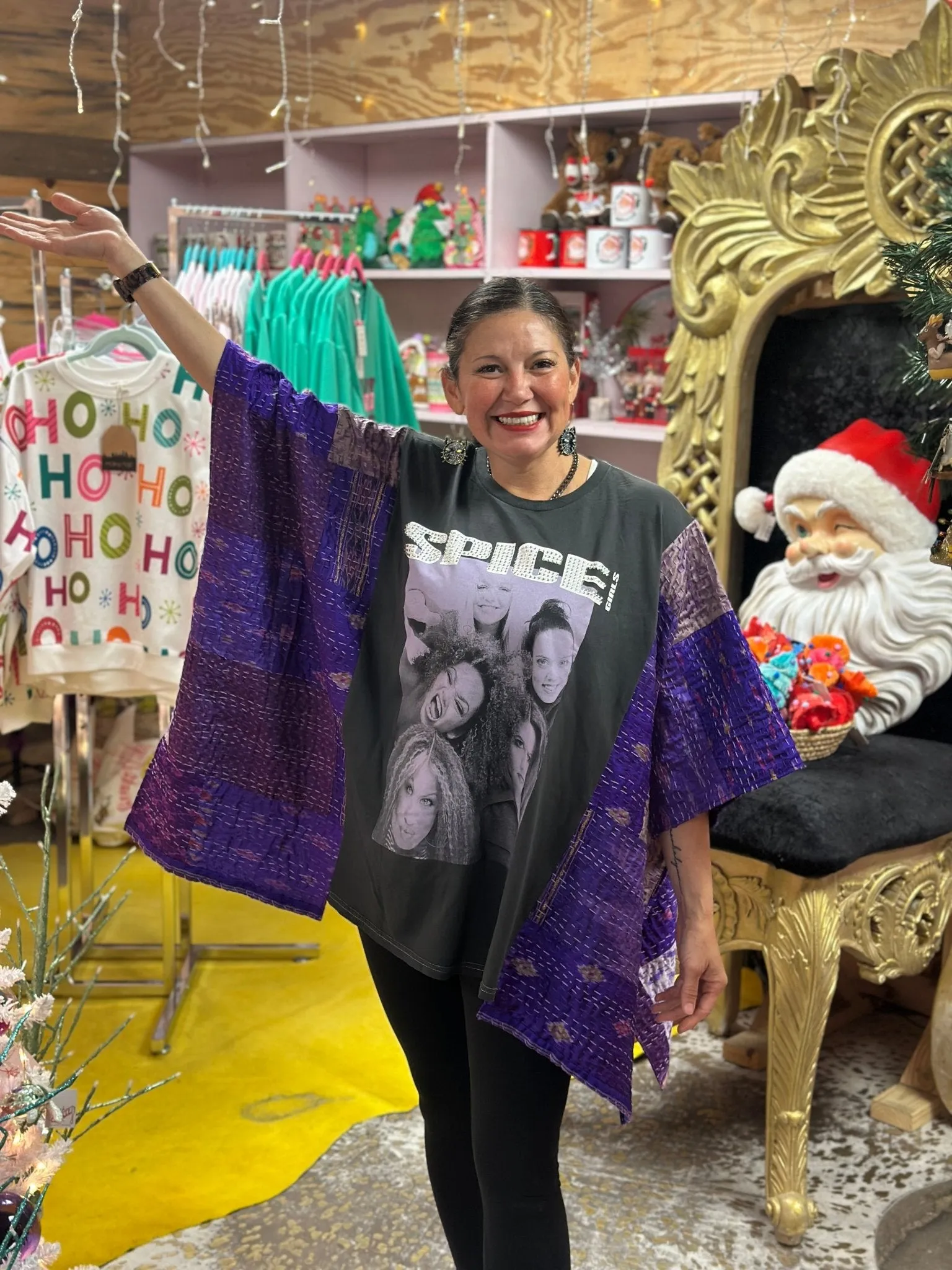 Kantha Poncho Band Tee’s - scroll to see more!