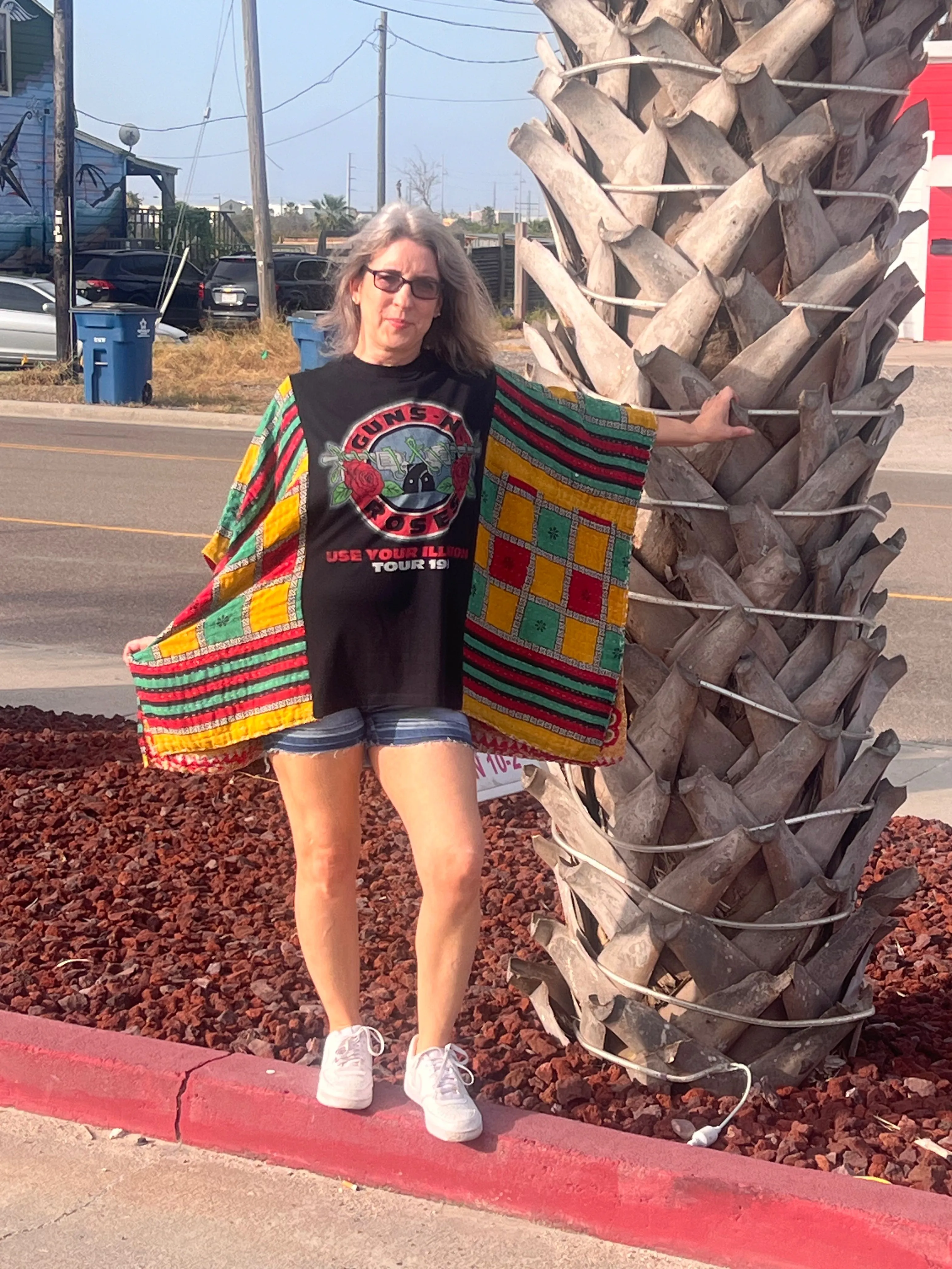 Kantha Poncho Band Tee’s - scroll to see more!