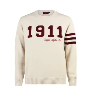 Kappa Alpha Psi Collegiate 1911 Sweater (Cream)