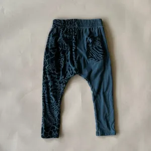 Keo-Animal Pant | Black