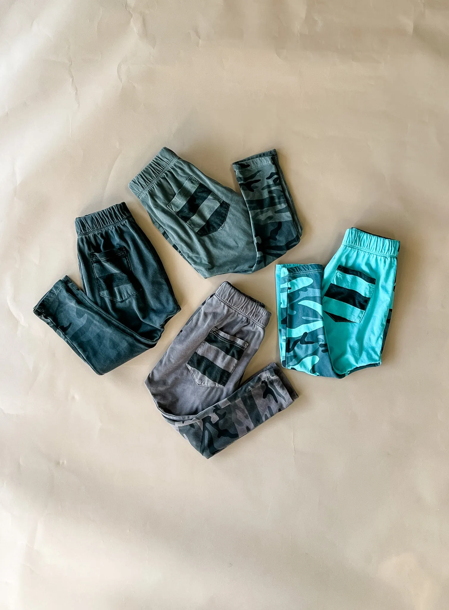 Keo-Camo Pant | Aqua