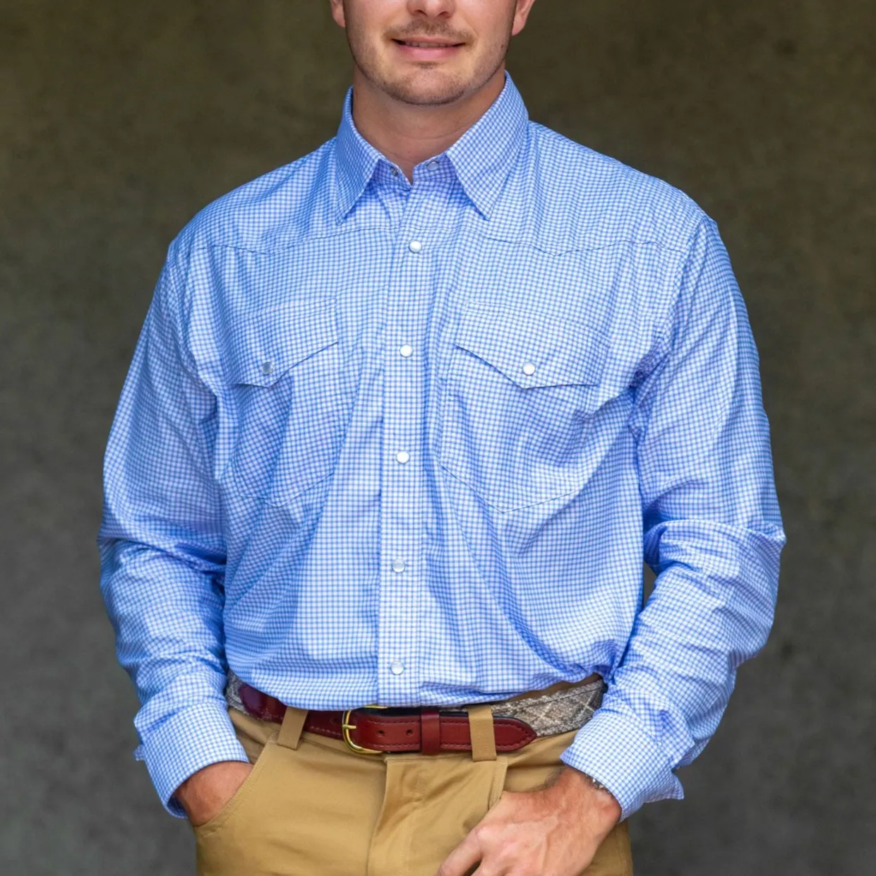 Kevin's Western Fit Performance Long Sleeve Shirt