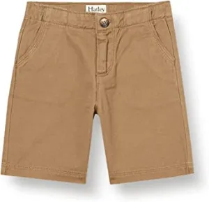 Khaki Twill Shorts