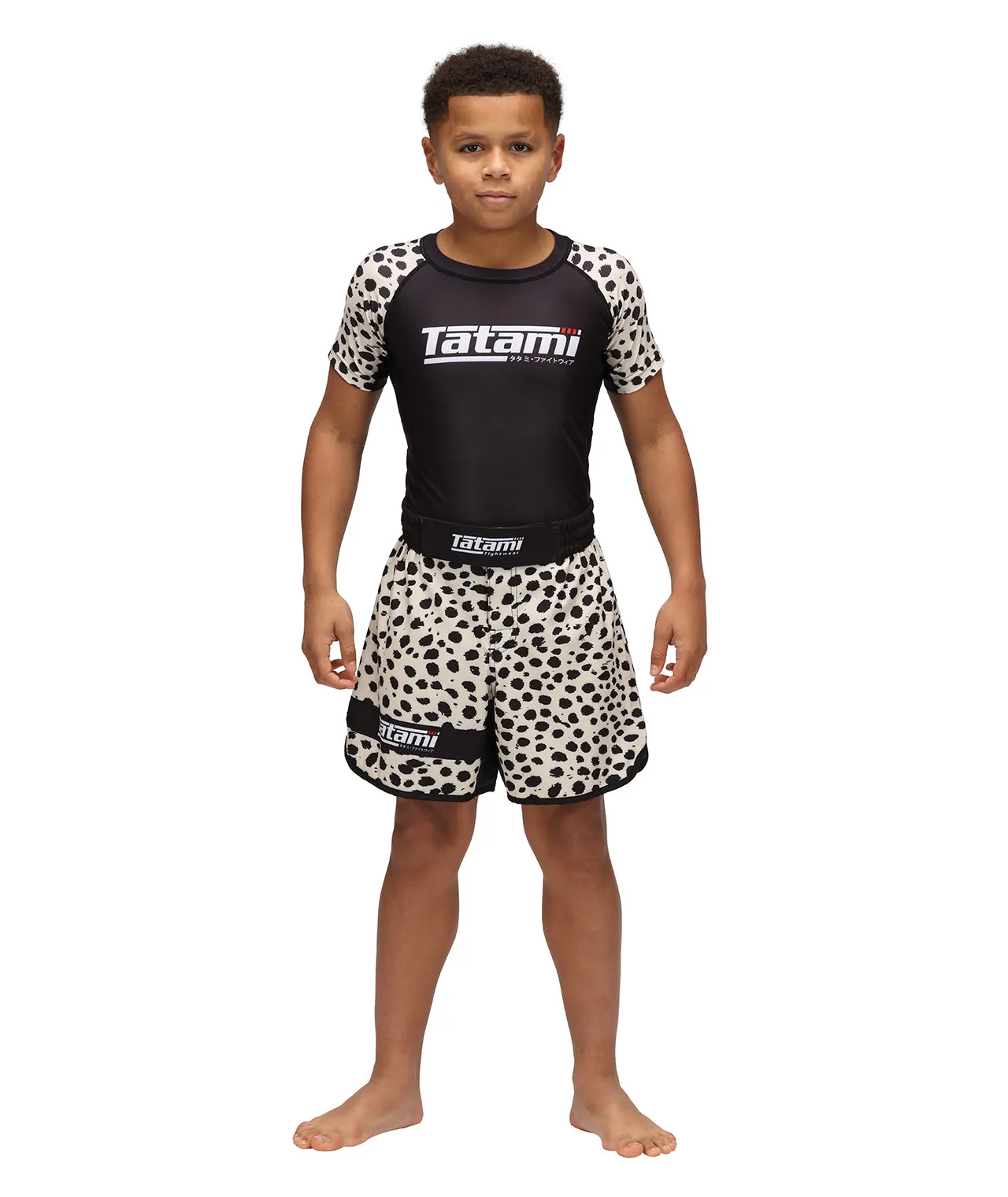 Kids Recharge Grappling Shorts - Cheetah