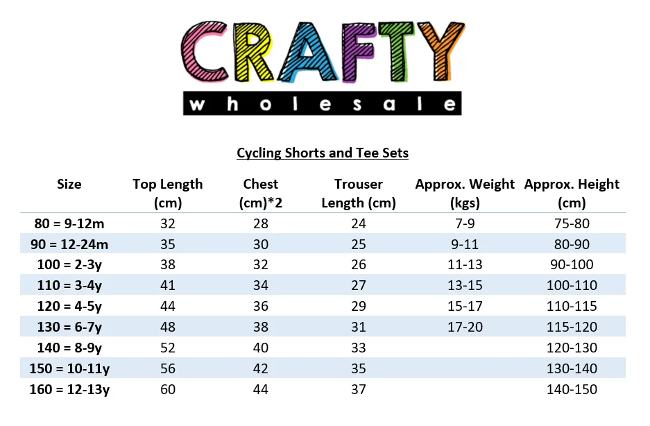 Kids Tales Children's Cycling Shorts Set -  Peach Pink