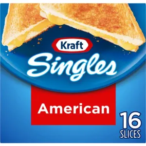 Kraft American Cheese Singles 16s 12oz