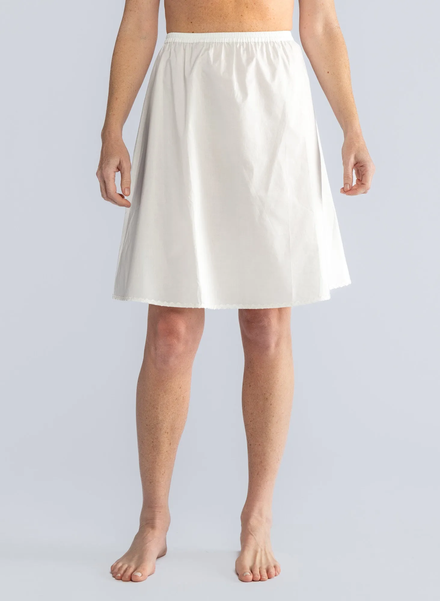 KRYSIA half-slip White Cotton