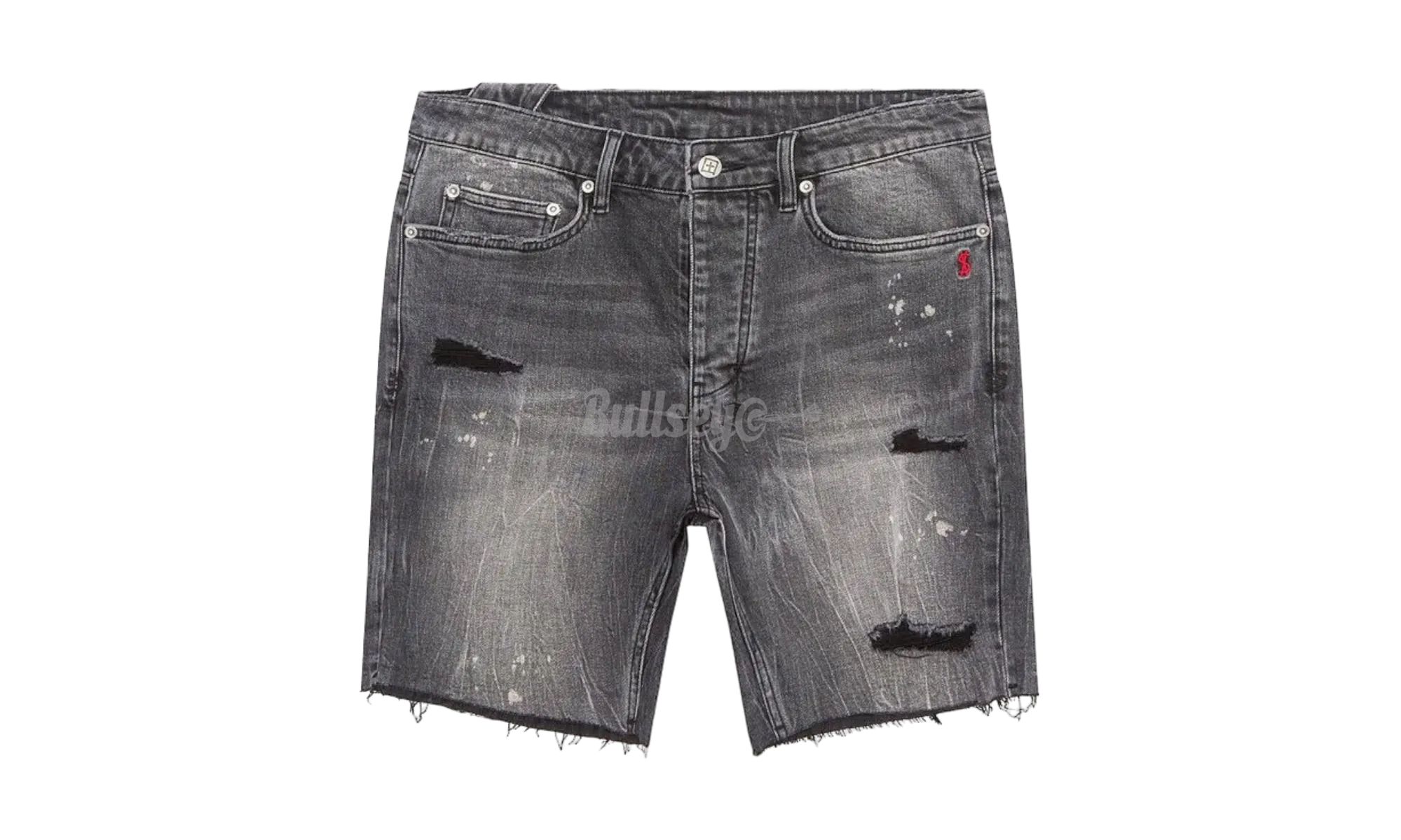 Ksubi Chopper Canal Street Black Jean Shorts
