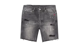 Ksubi Chopper Canal Street Black Jean Shorts