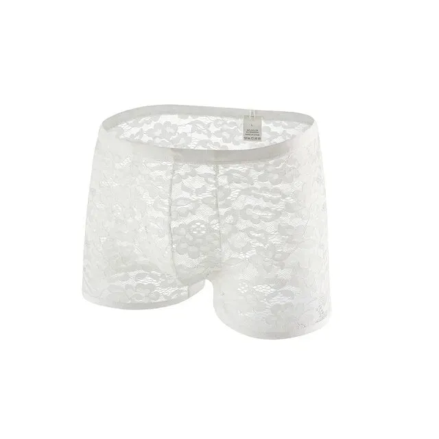 Lace Sexy Shorts  Boxer Breathable Underpants