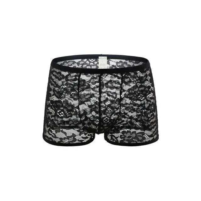 Lace Sexy Shorts  Boxer Breathable Underpants