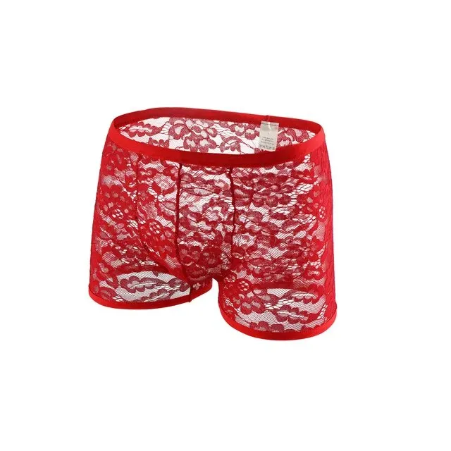 Lace Sexy Shorts  Boxer Breathable Underpants