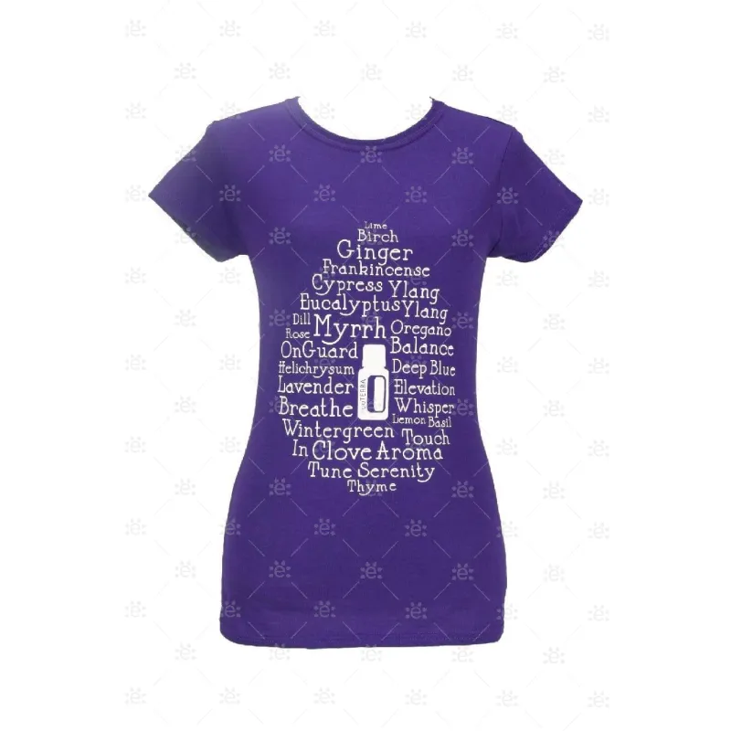Ladies doTERRA Branded T-Shirt - Design Style 3 (Various colours)