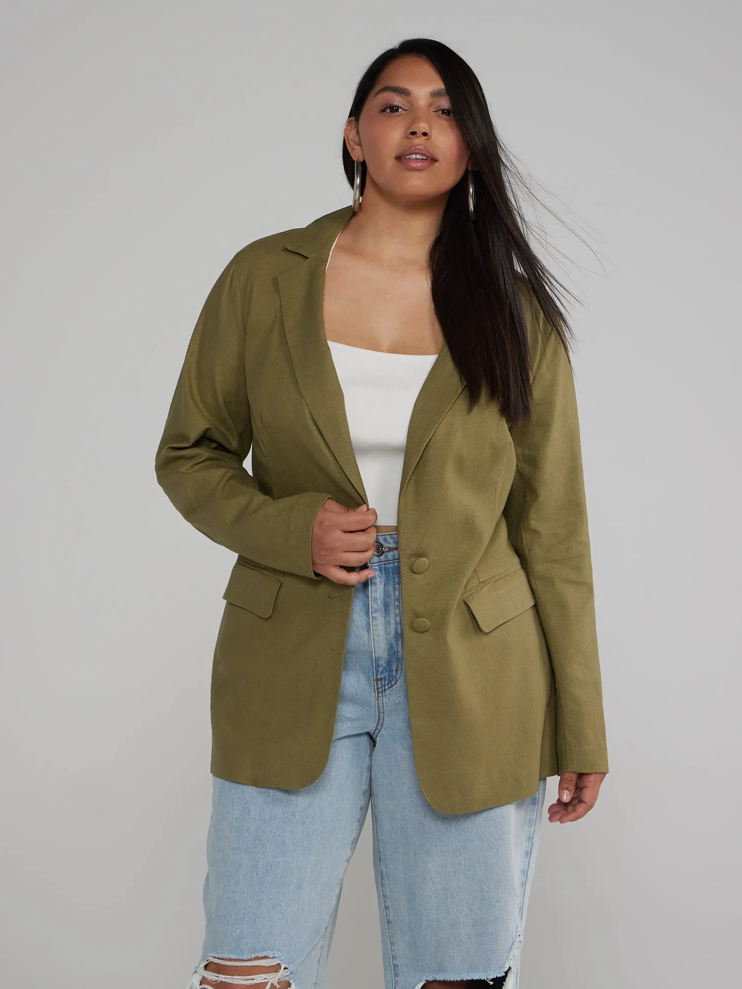 Lauren Linen Blazer