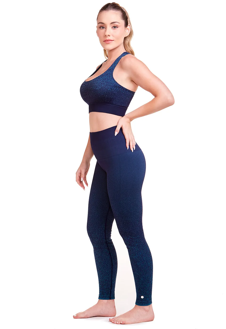 Legging Fitness Cintura Alta Estampada Fresh