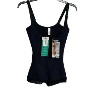 Leonisa  Firm Compression Boy Shorts Bottom Body Shaper - Black small