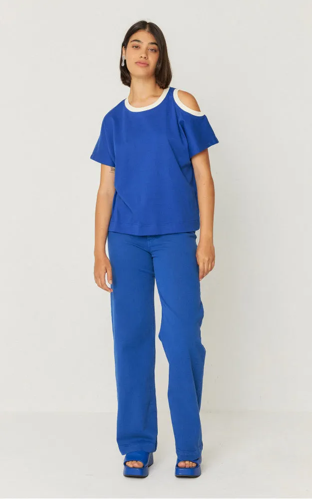 Lia T-shirt Indigo Blue