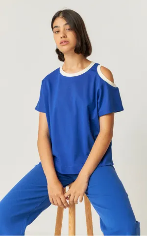 Lia T-shirt Indigo Blue
