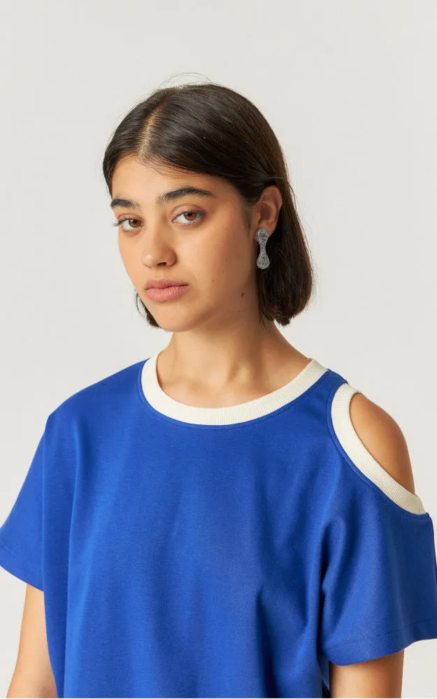 Lia T-shirt Indigo Blue