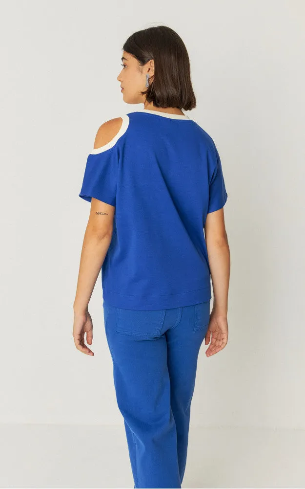 Lia T-shirt Indigo Blue