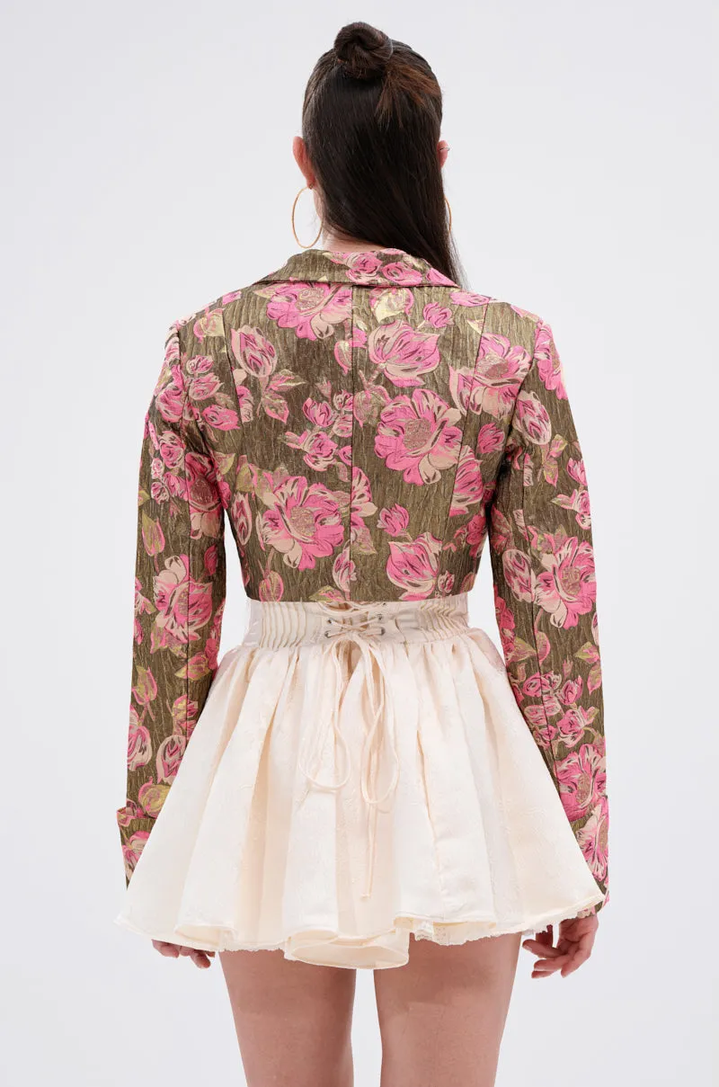 LIGHT THE WAY BROCADE BLAZER