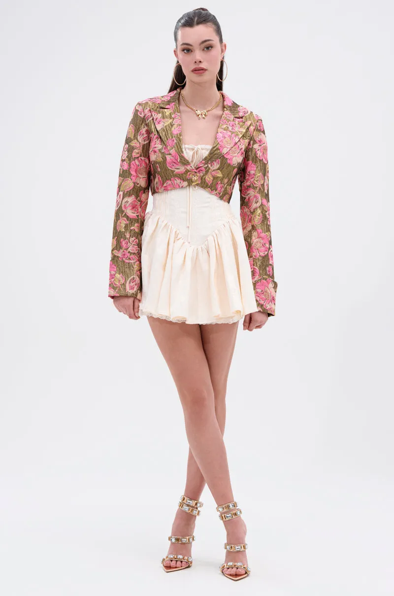 LIGHT THE WAY BROCADE BLAZER