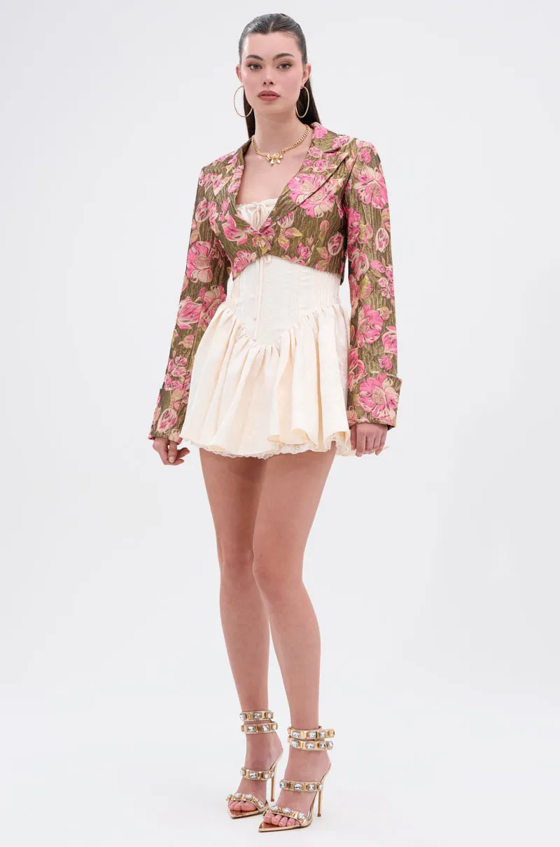 LIGHT THE WAY BROCADE BLAZER