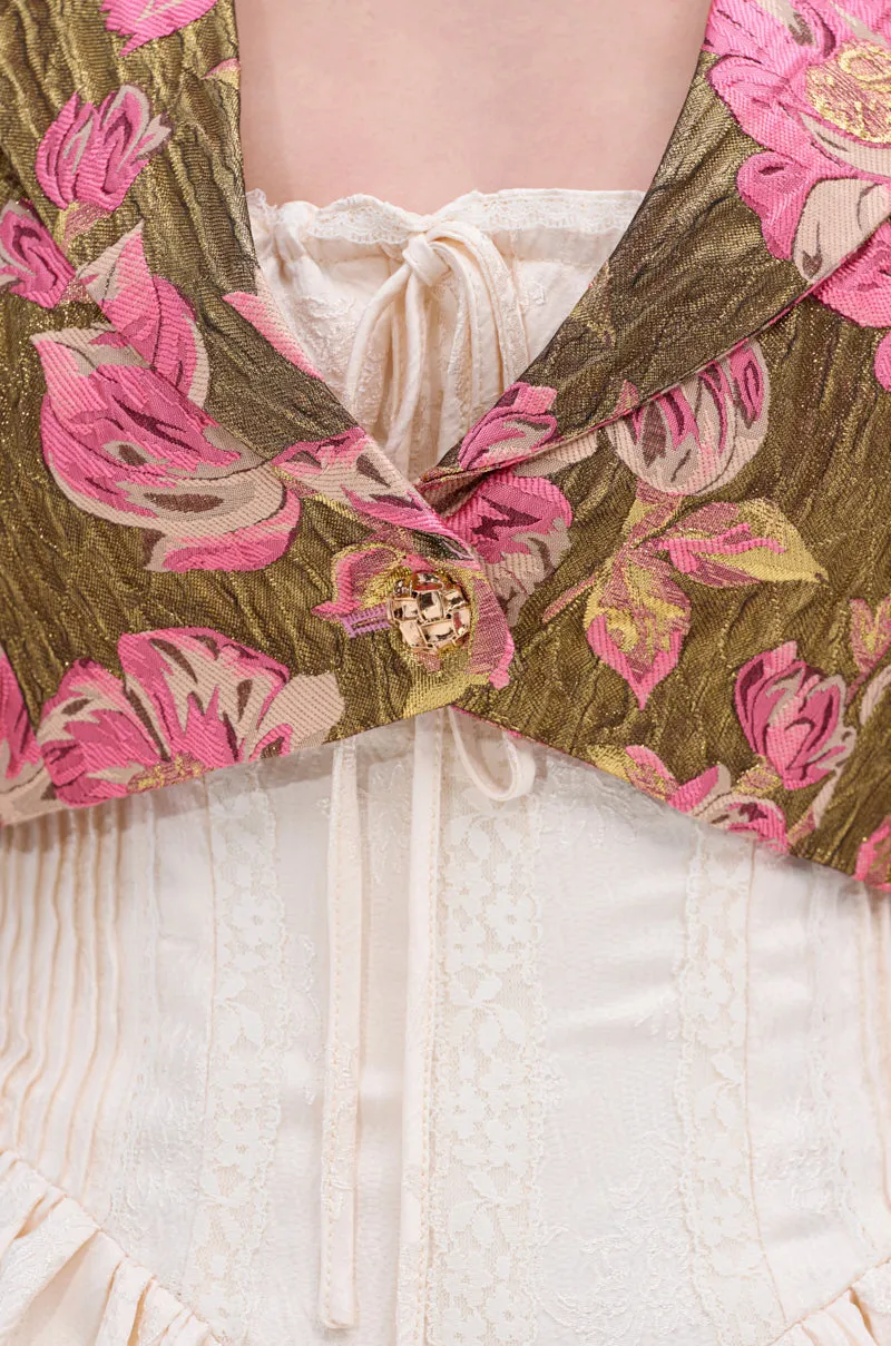 LIGHT THE WAY BROCADE BLAZER