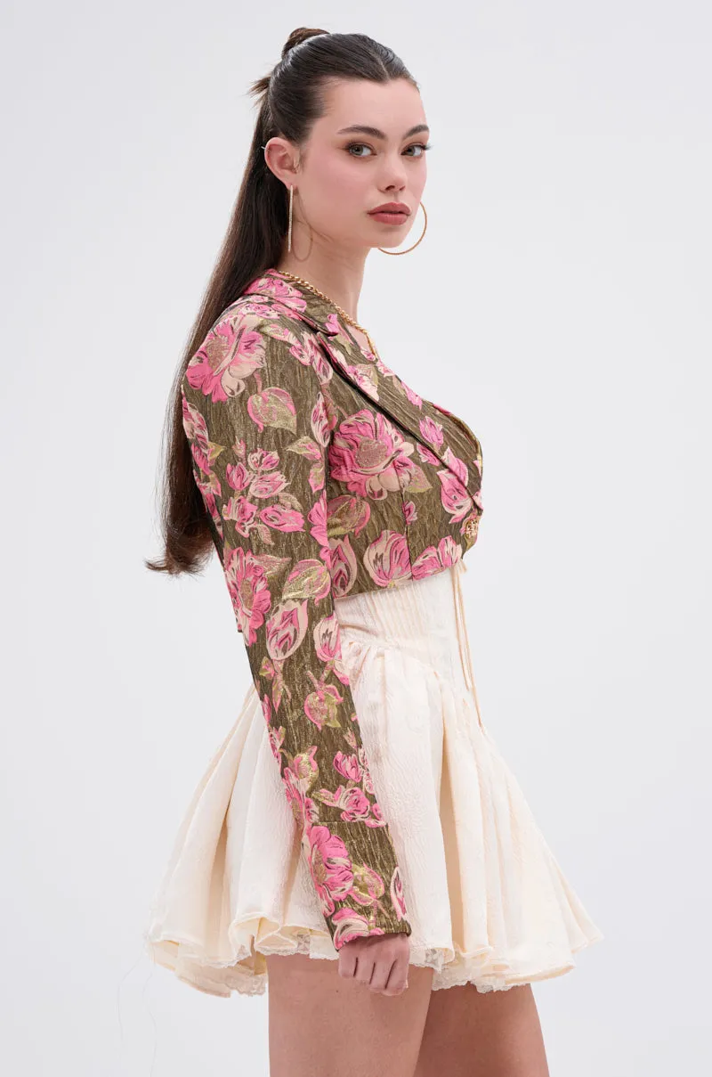 LIGHT THE WAY BROCADE BLAZER