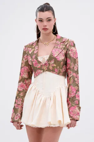 LIGHT THE WAY BROCADE BLAZER