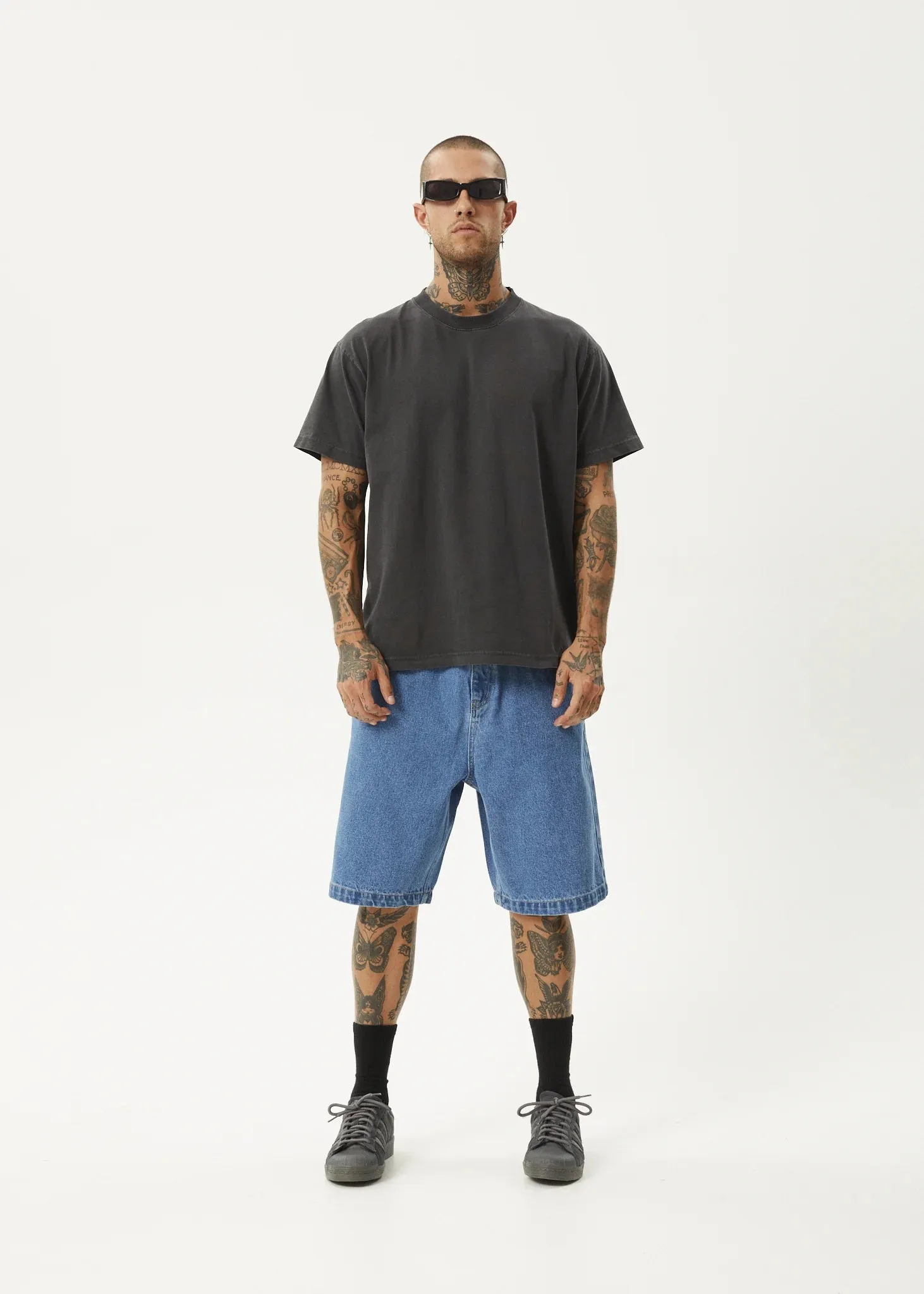 Lil C - Denim Baggy Fit Short 22 Inch