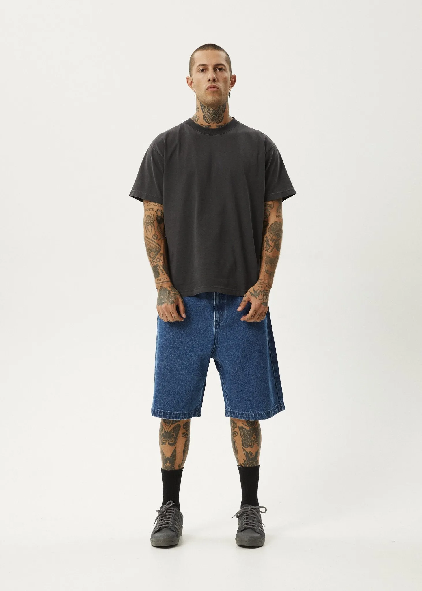 Lil C - Denim Baggy Fit Short 22 Inch