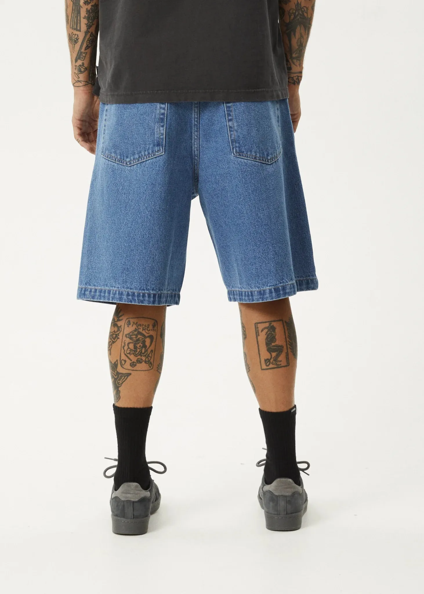 Lil C - Denim Baggy Fit Short 22 Inch